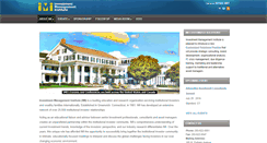 Desktop Screenshot of investmentmanagementinstitute.com